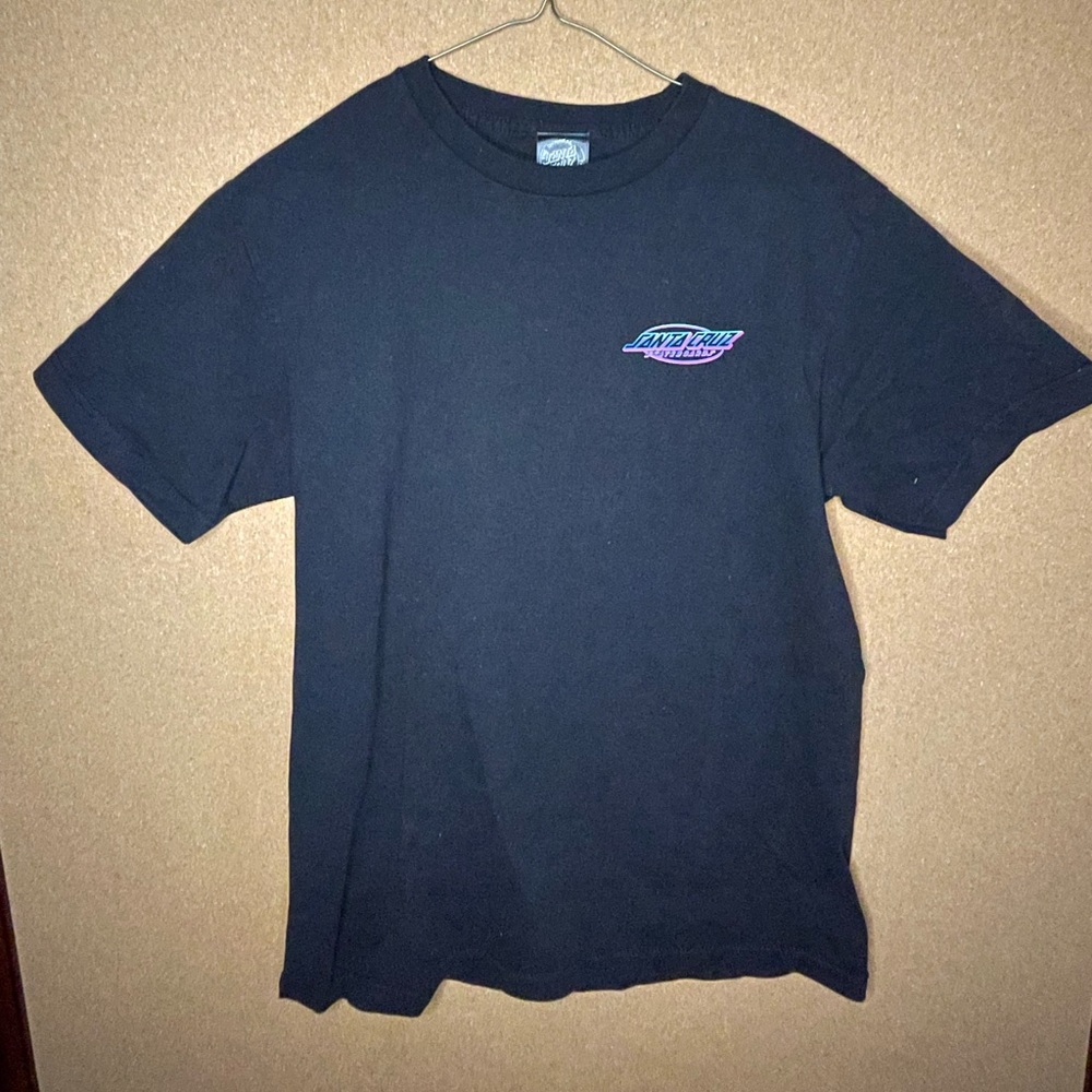 Santa Cruz Black Tee Shirt